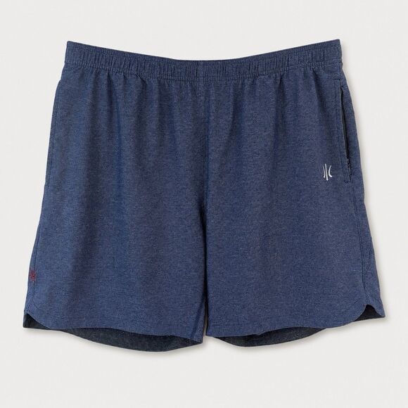Rhone Other - Rhone Performance Active Shorts Mens L Blue Stretch Zip Pocket 7” Inseam Running